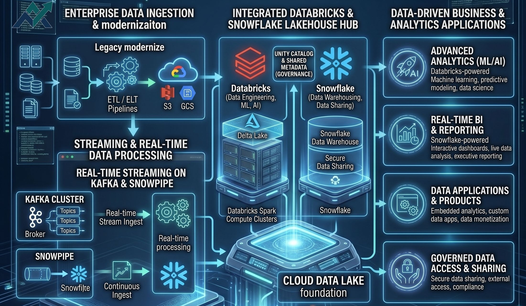 Enterprise Data & Lakehouse Architecture